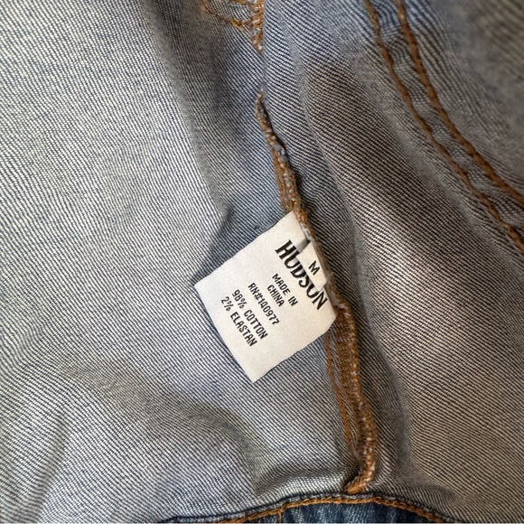 Hudson Vest Girl’s M Blue Denim Vest Western Country Core - Picture 2 of 9